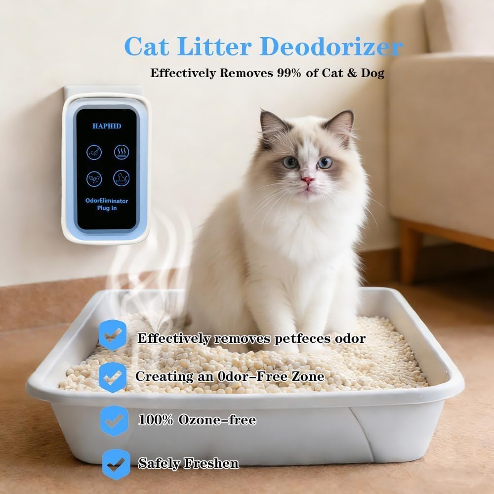 LED Litterguard Pro Plug In Pet Litter Deodorizer（ 1- Pack）