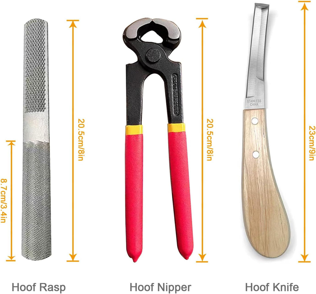 8 inch Farrier Tool Kit Goat Hoof Trimmers Pig Hoof Shears for Mini