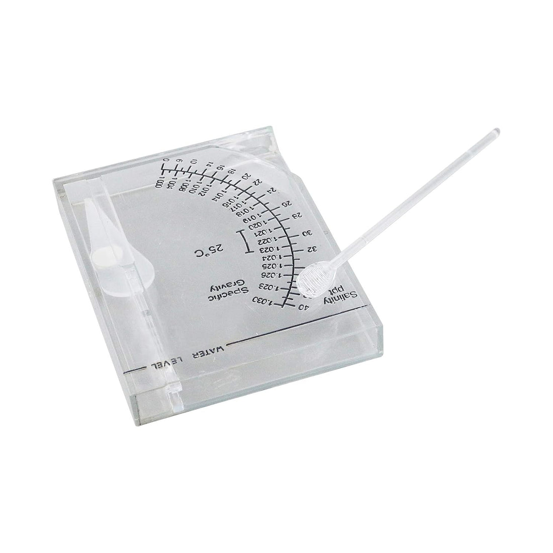 MY MIRONEY 2-Pack Salinity Tester Clear Sea Hydrometer