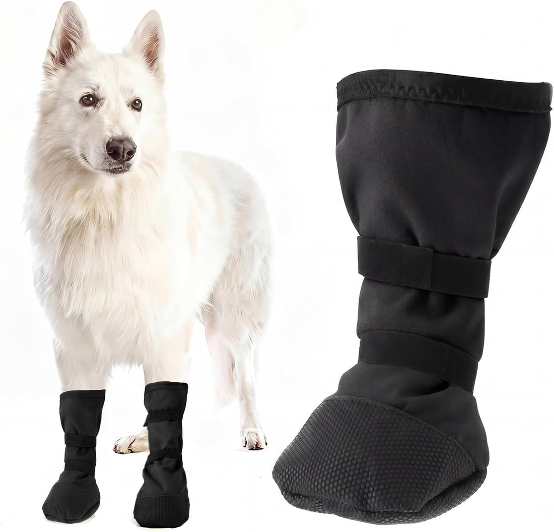 2 Pcs Dog Paw Wound Recovery Boots Non-Slip Dog Protector Boots