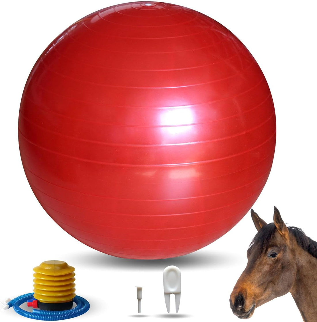 17 Inch Horse Play Balls Anti-Burst Herding Ball for Horse Mega