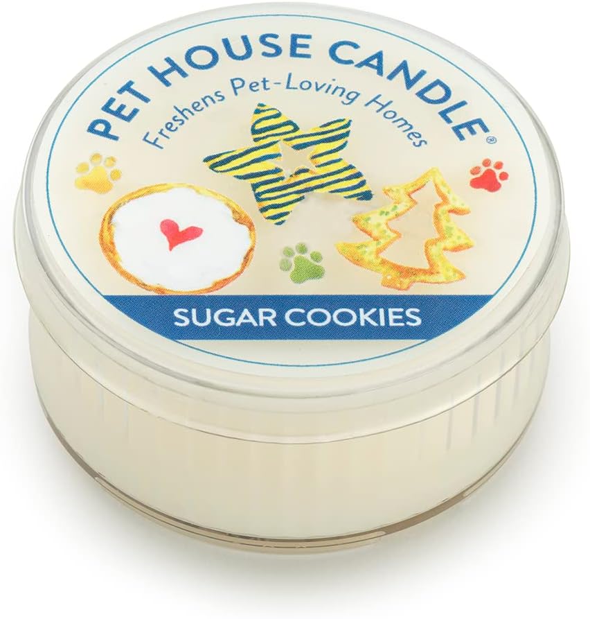 Fireside Mini Candles Plant-Based Wax, 3 Pack Pet House
