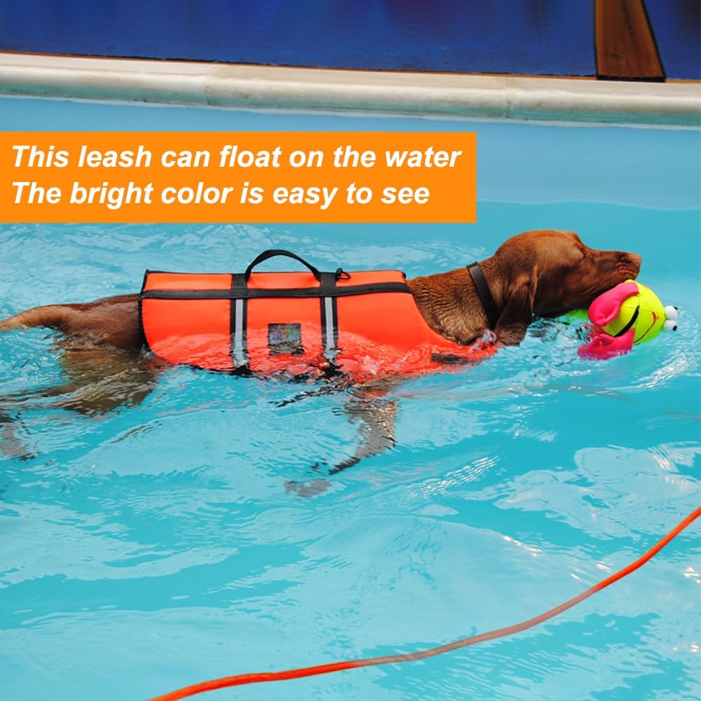 Vivifying Floating Long Dog Leash, 20FT Dog Training Leash