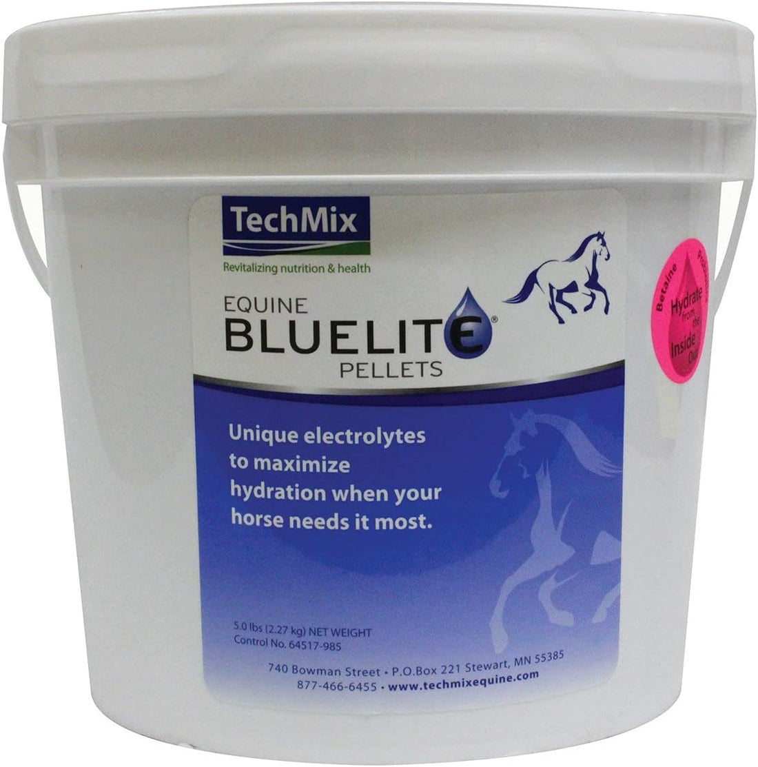 Techmix Equine BlueLite Pellets 5lb 5LB