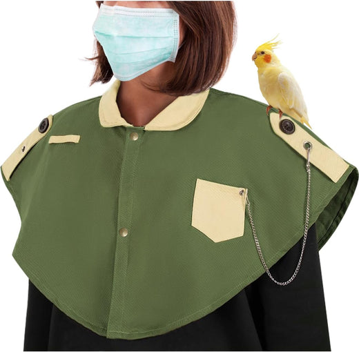 La La Pet Parrot Anti-Scratch Shoulder Protector Pet Bird Training