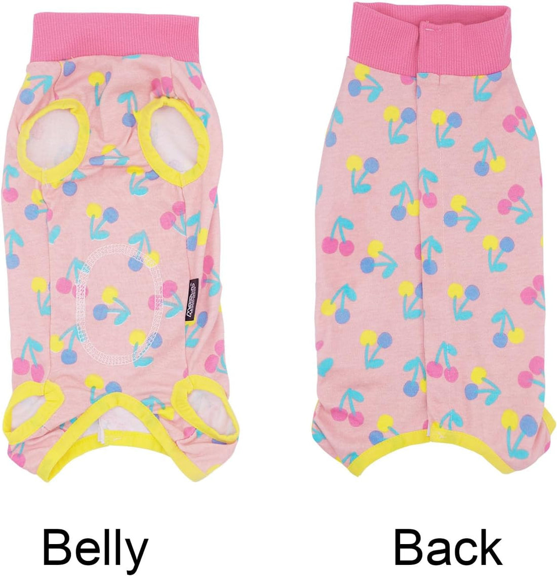 Miaododo 2 Packs Pet Dog Recovery Onesie Suit for Dogs Cats After