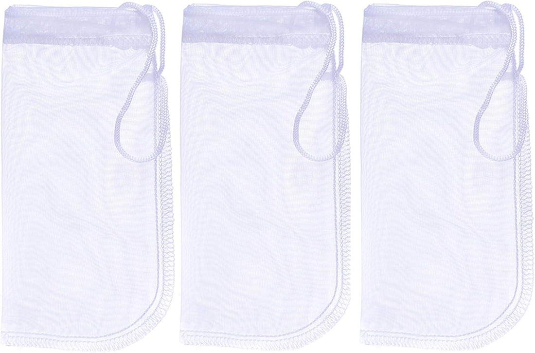 ALEGI Aquarium Extra Fine Media Filter Bag 7.5"*3.6" 3 Pack