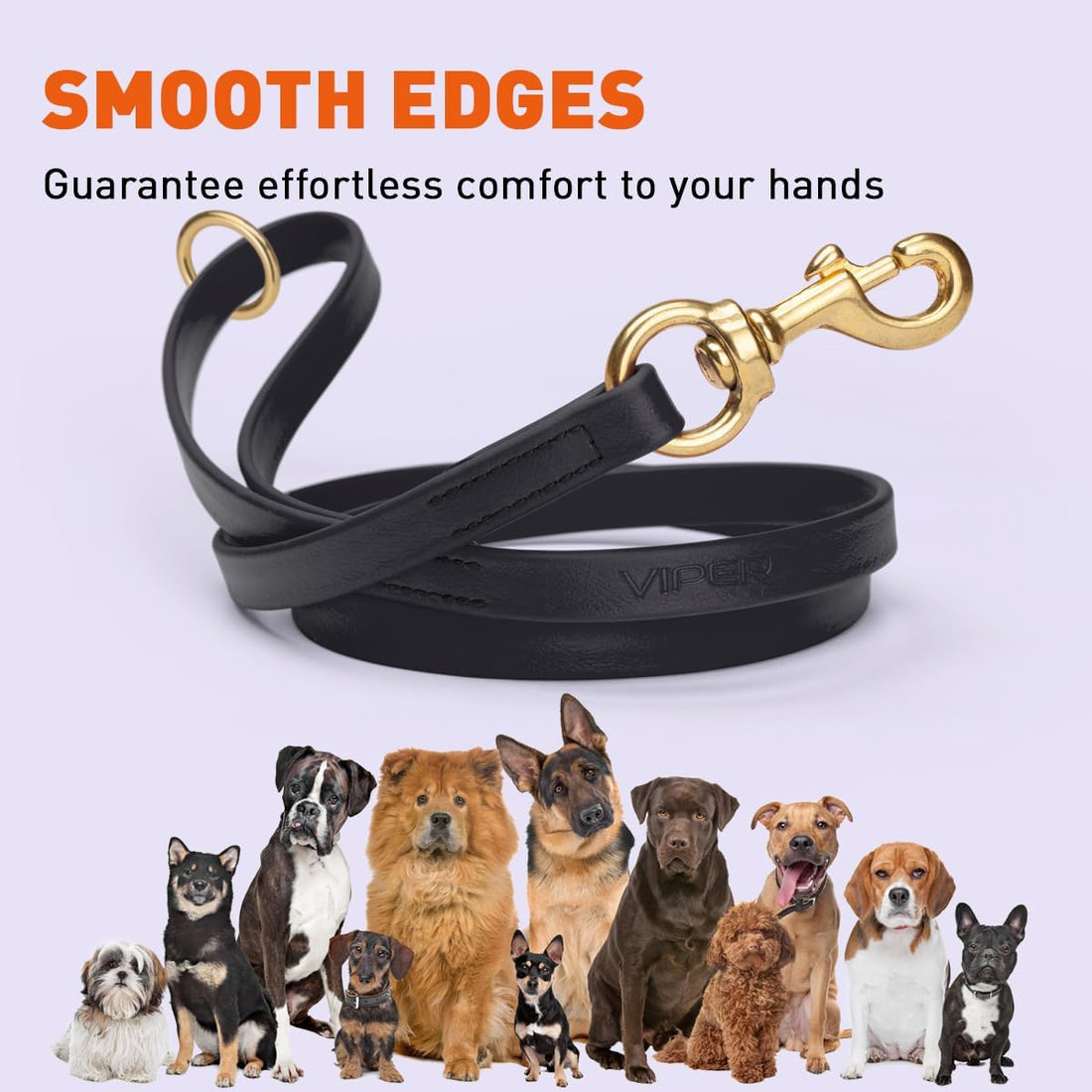 Viper Biothane K9 Working Dog Leash Waterproof Lead for Tracking