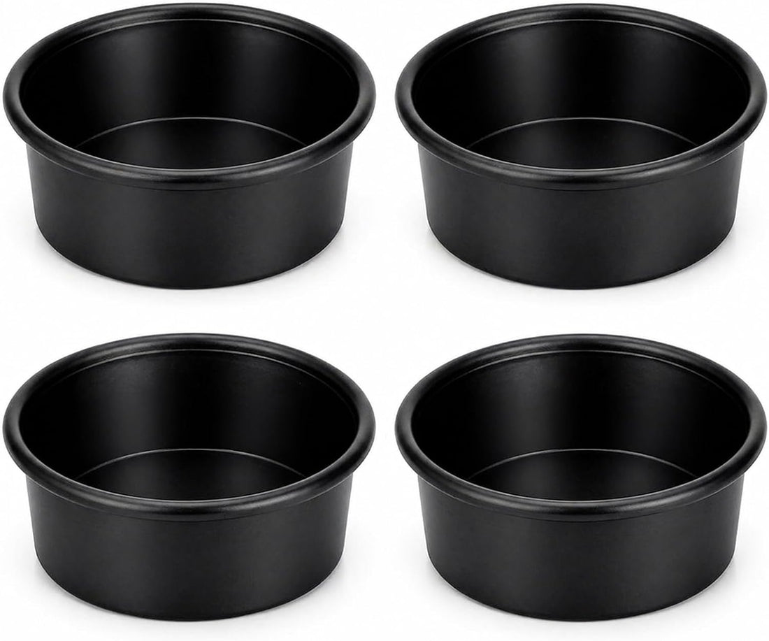 2Pcs Rubber Feed Pan, 1 Gallon Horse Feed Bucket