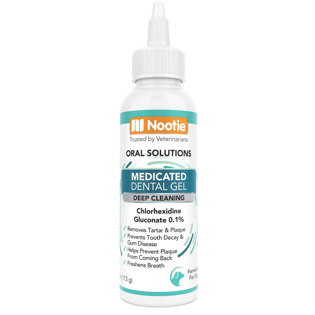 Nootie Medicated Dental for Dogs with Chlorhexidine