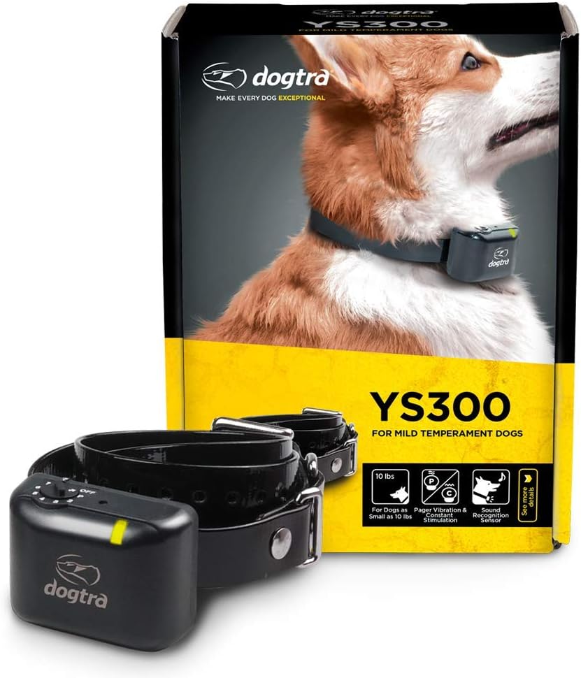 Dogtra YS600 No Bark Collar for Large Dogs 35 lbs and Up