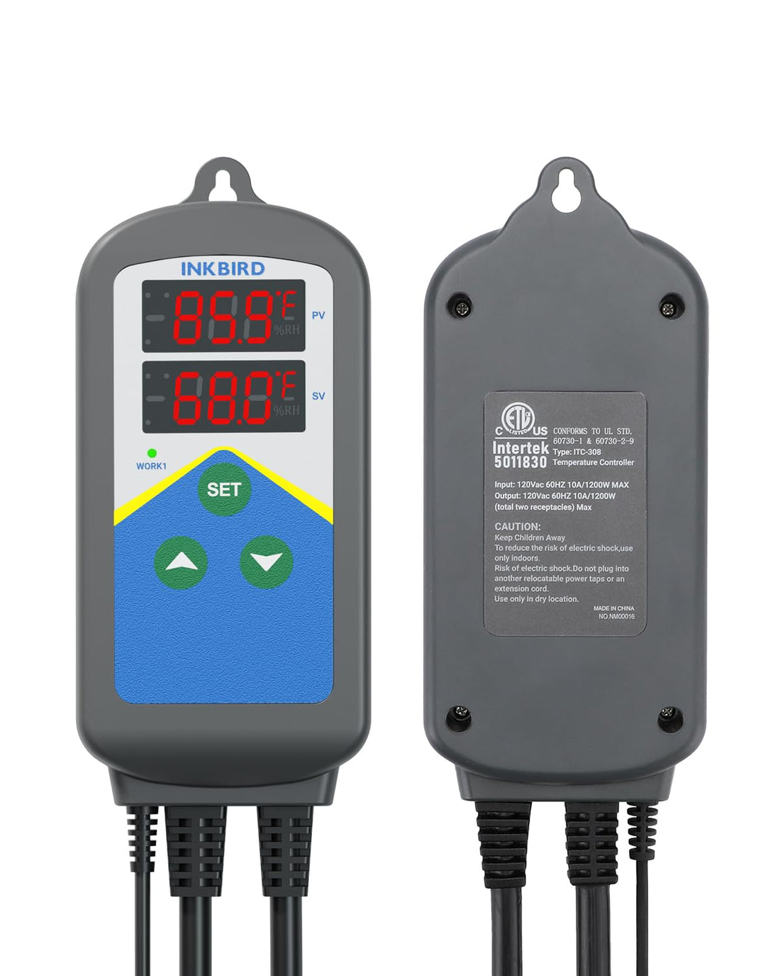 Inkbird Digital Outlet Heat Temperature Controller with Day Night
