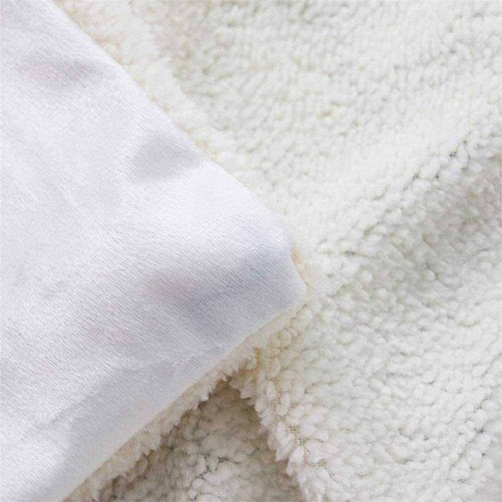 Cat Sherpa Blanket Cute Kitten Cat Fleece Throw Blanket Colorful Cat