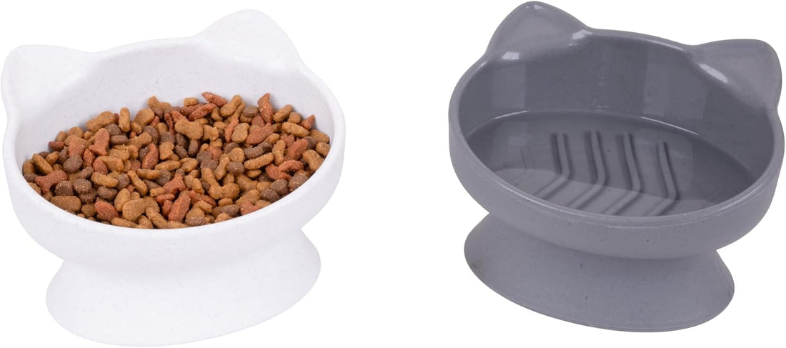 Kitty City Elevated Cat Bowls