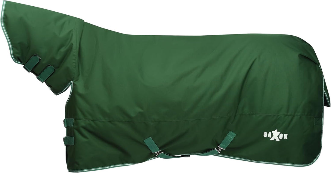 Saxon Defiant 1200D Combo Neck 300g, Hunter Green/Plaid, 72"