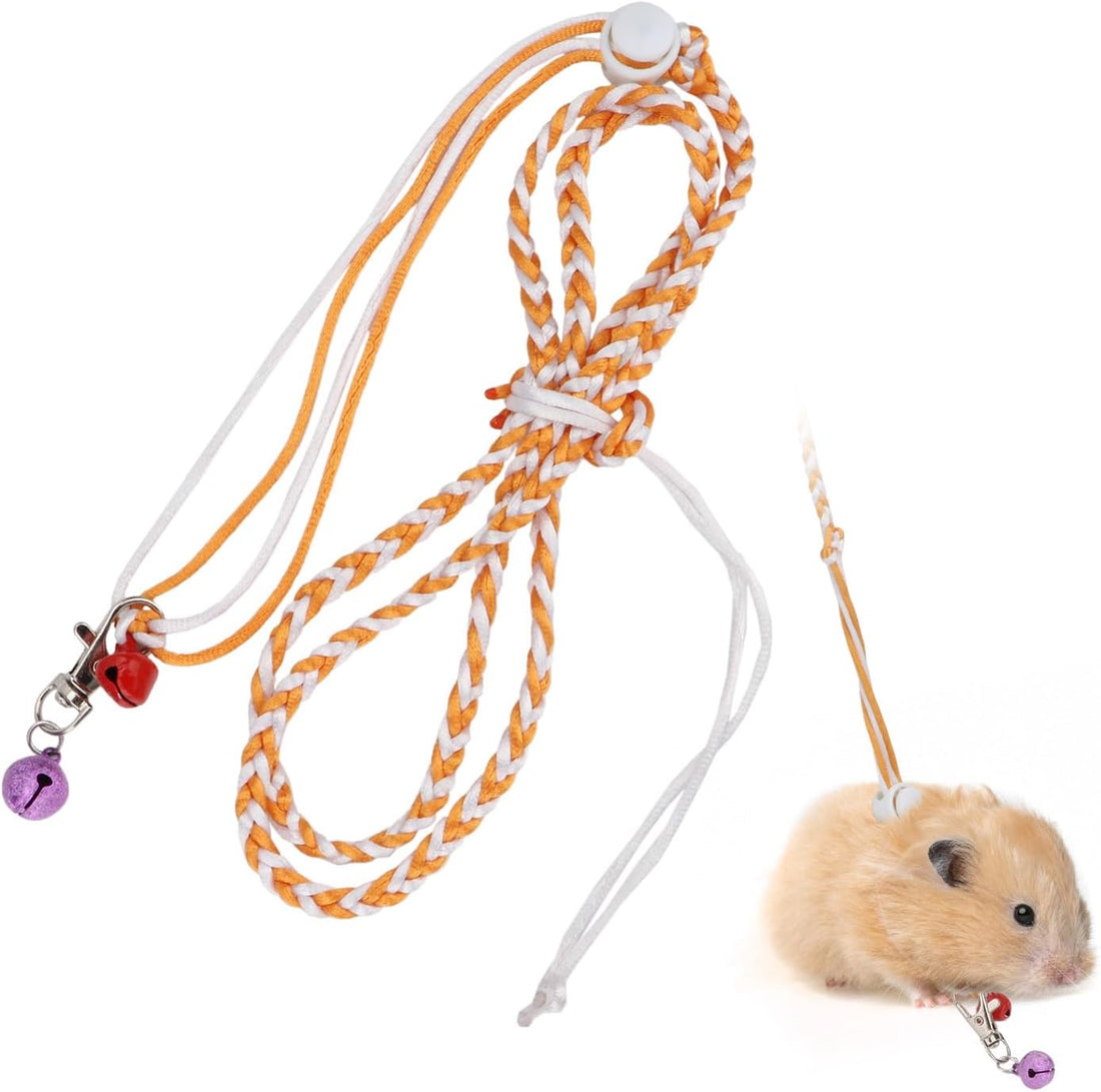 Hypeety Syrian Hamster Leash Harness Set Adjustable Training Lead