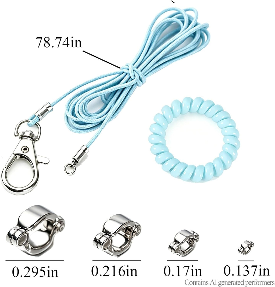 Parrot Flying Training Rope with 4 Size Bird Leash Foot Ring,Outdoor