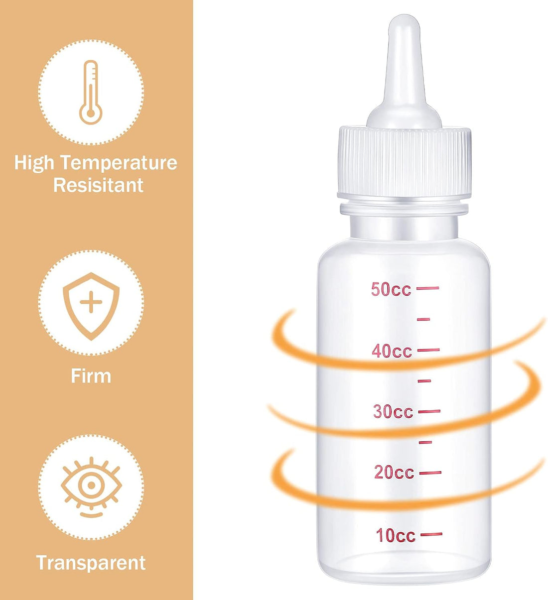 Sadnyy 17 Pcs Kitten Bottle Feeding Kit Puppy Bottles for Nursing