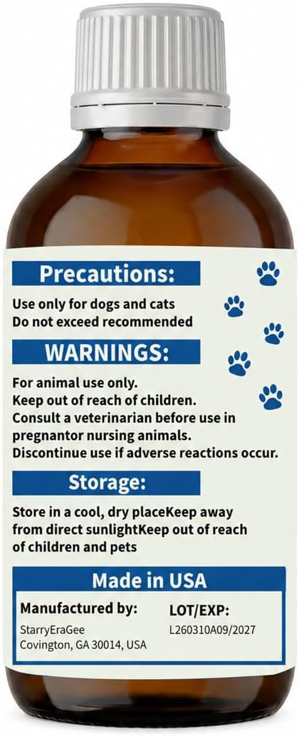Liquid Dewormer for Dogs & Cats, Praziquantel & Pyrantel Pamoate