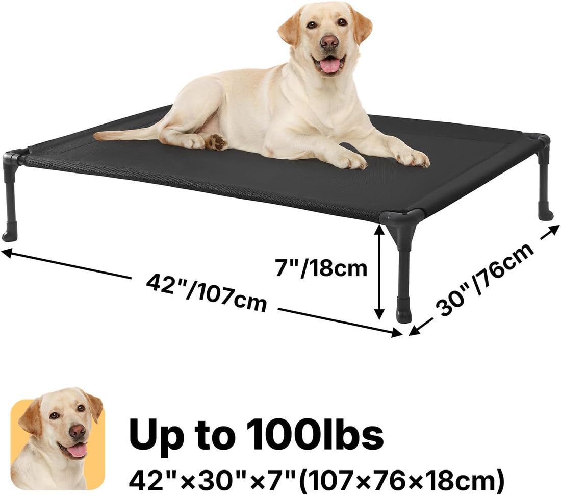 Veehoo Outdoor Elevated Dog Bed Large Sized Dogs