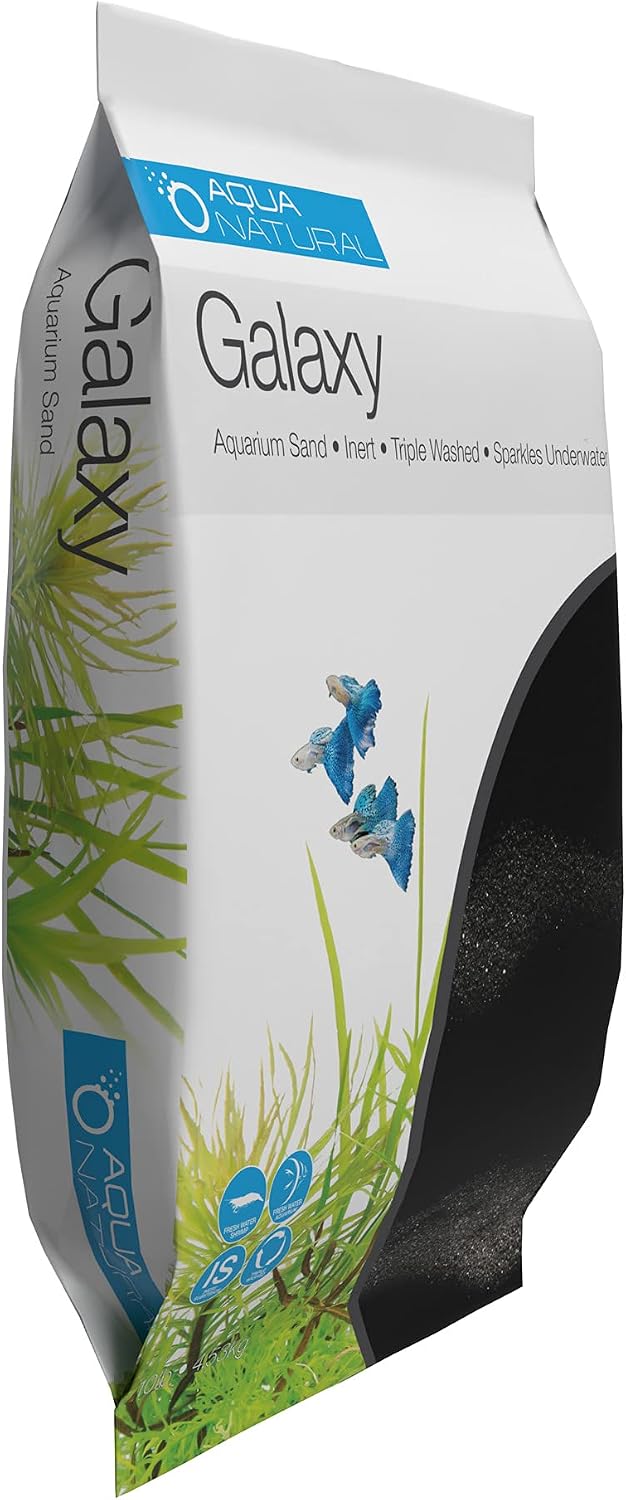 Aqua Natural Aquarium Substrate, Galaxy Sand, 20lb