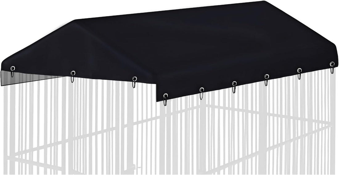 Outdoor Dog Kennel Cover 5'x10'