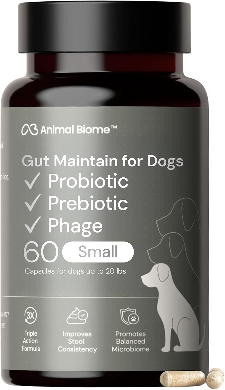 Animal Biome Cat Pre and Probiotic, S Boulardii, Gut Maintain