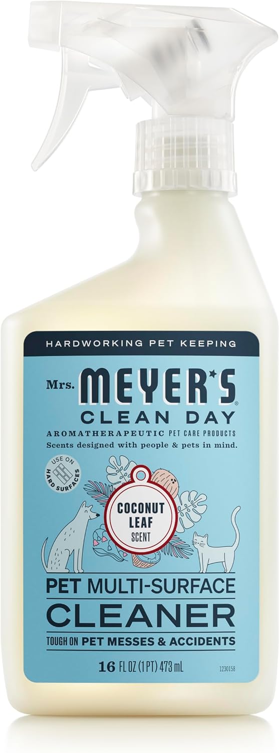 Mrs. MEYER'S CLEAN DAY Pet Multi-Surface Cleaner, Coconut Leaf Scent