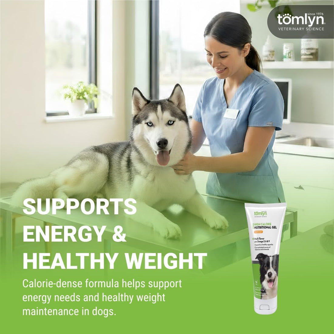 Tomlyn Nutri-Cal Malt-Flavored High-Calorie Nutritional Gel for Dogs