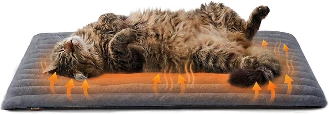 ZOMISIA Self Warming Cat Bed Mat, Thermal Heating Pad for Crate