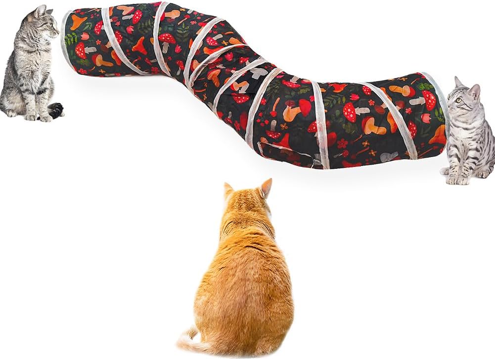 Cat Tunnel Tube Toys，Tunnels for Indoor Cats
