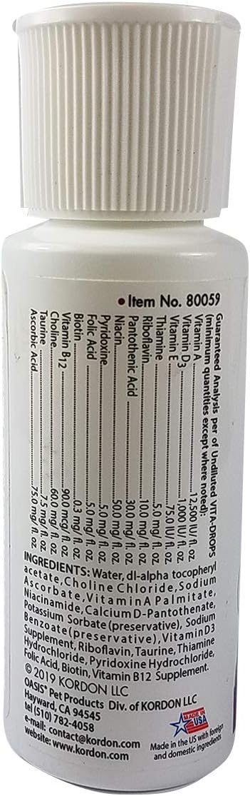 OASIS #80059 Ferret Vita-Drop Vitamins, 2-Ounce