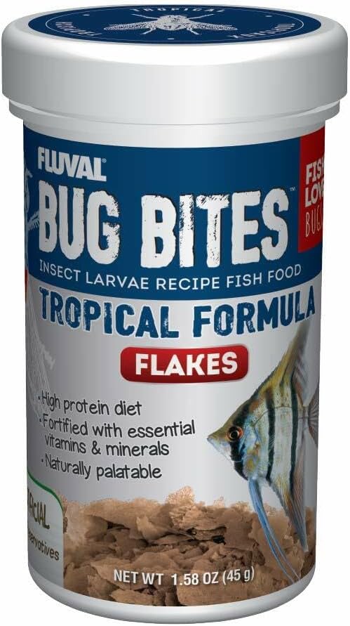 Fluval Bug Bites Tropical Fish Food