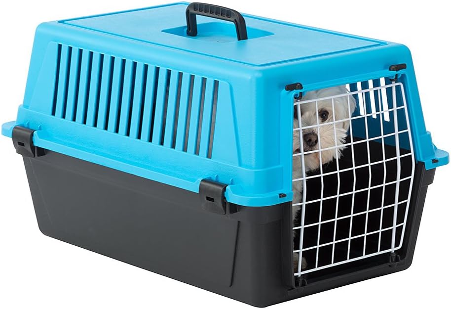 Ferplast Atlas 20 Cat and Dog Carrier, Blue