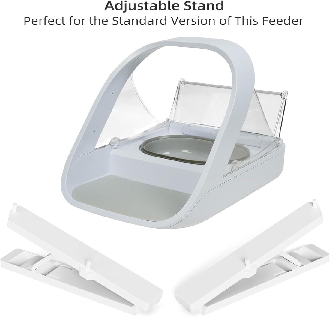 Adjustable Stand for Automatic Microchip Cat Pet Feeder