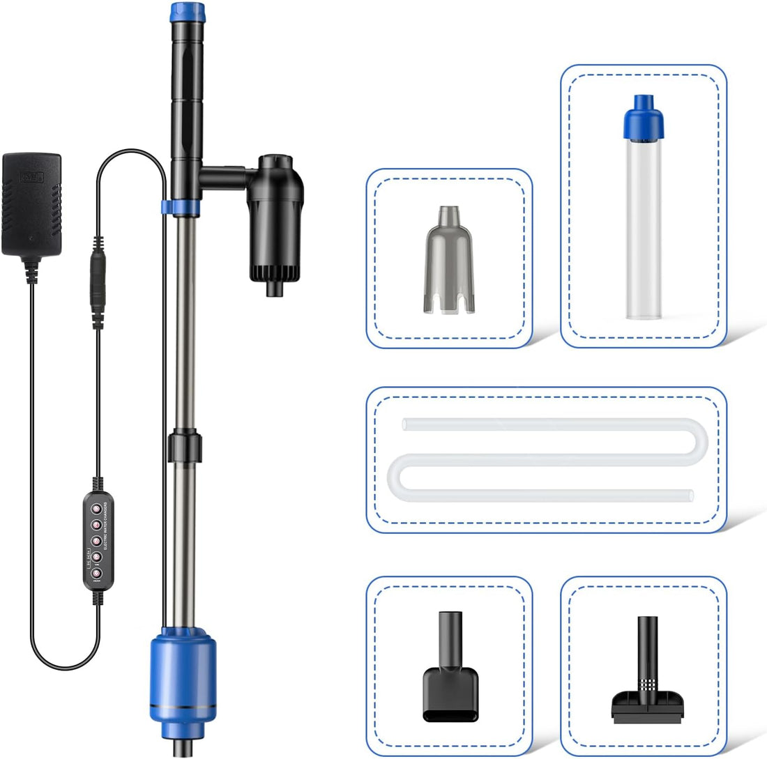 bedee 24W Aquarium Vacuum Gravel Cleaner
