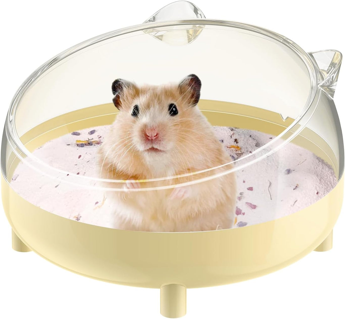 Pawfly Hamster Sand Bath Container, Hamster Sand Bath Box