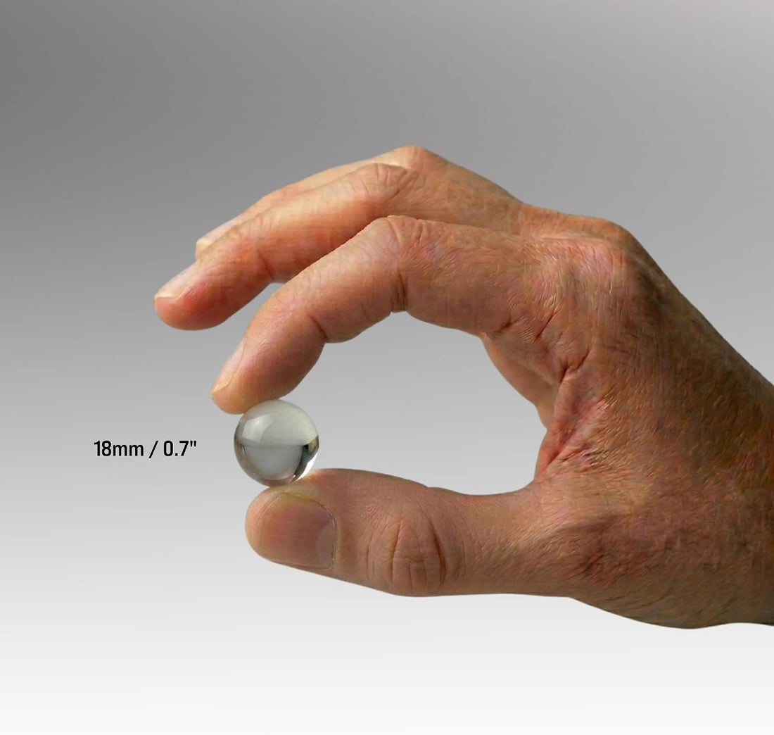 Terporium Quartz Sphere Marble | Single 20mm Clear Marble