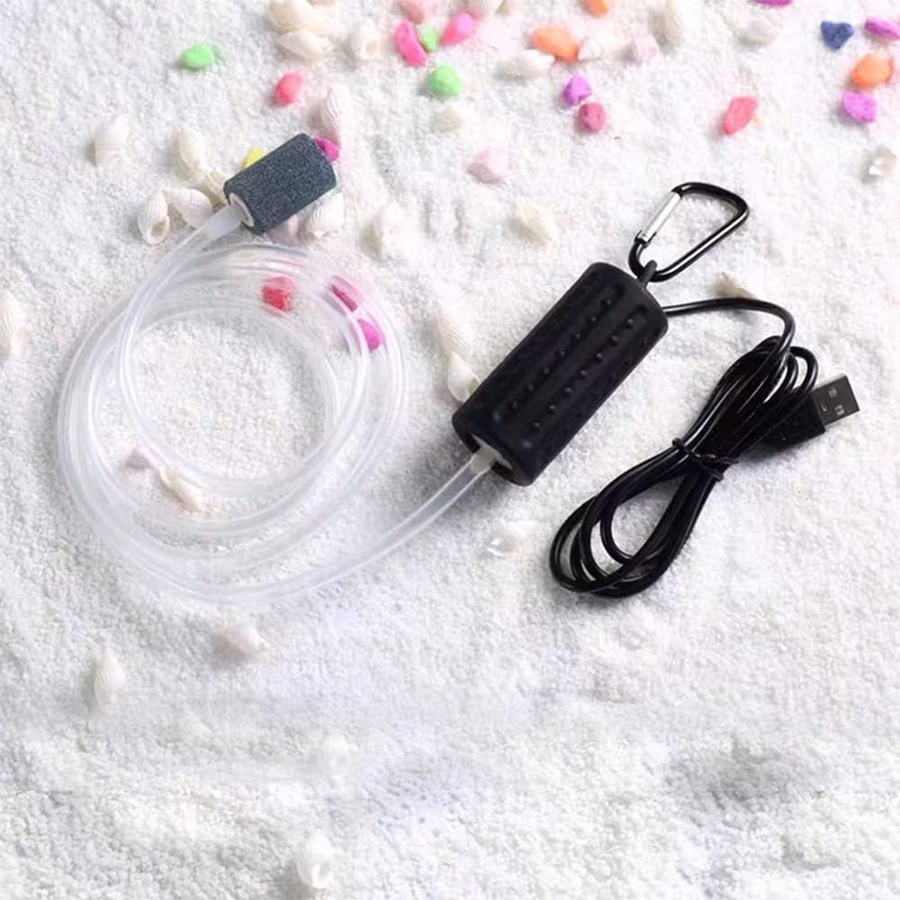 Aquarium Air Pump Mini USB Fish Tank Oxygen Air Pump 1W
