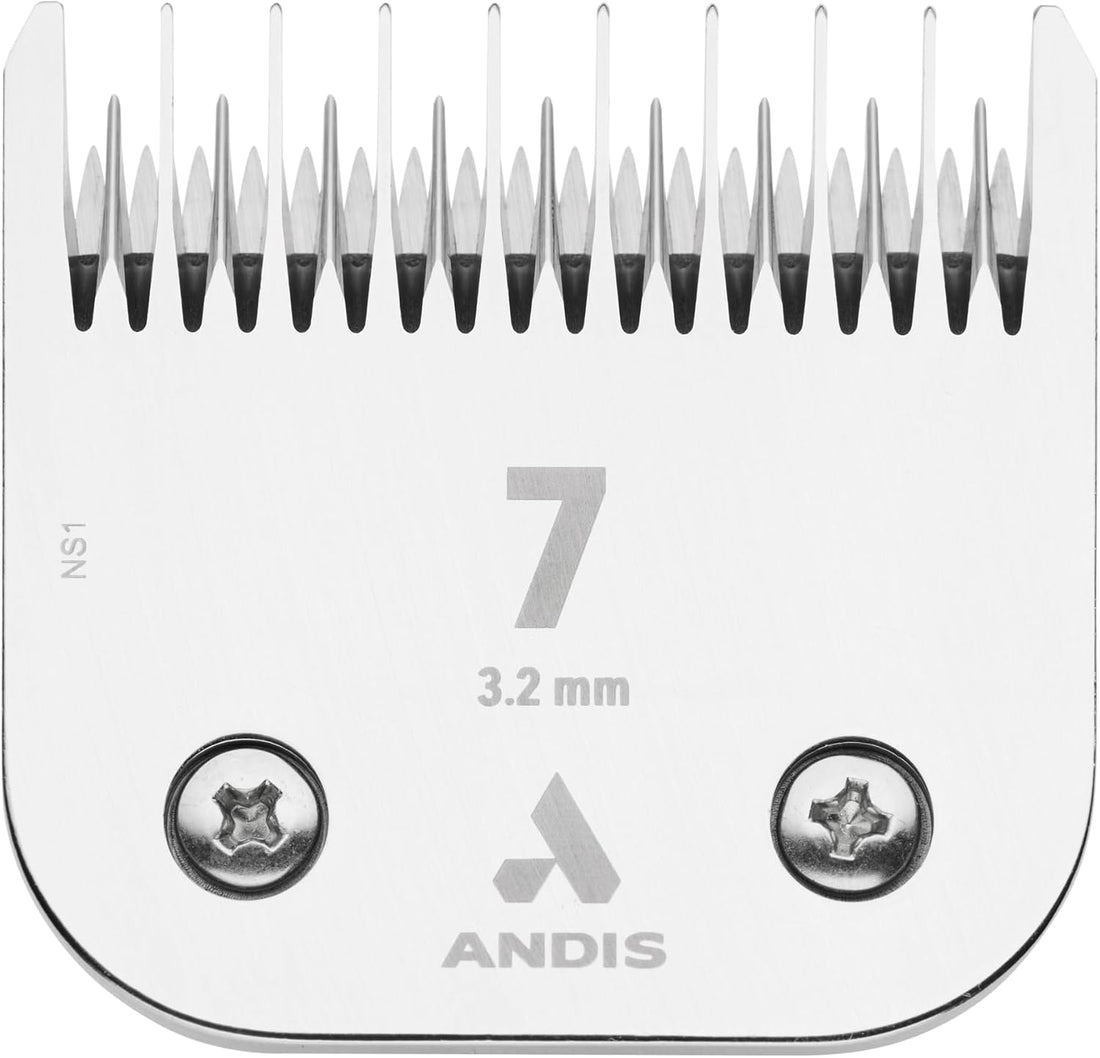 Andis 72640 UltraEdge Skip-Tooth Blade, Size 5, 1/4in Cut, Chrome