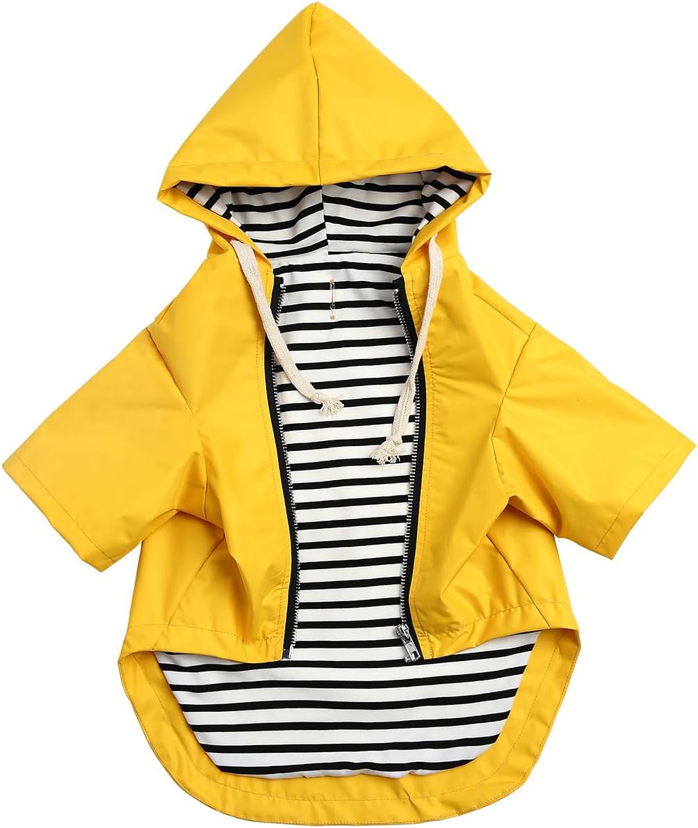 Dog Raincoat rain Jacket Raincoat Dogs Waterproof Small Medium Breeds