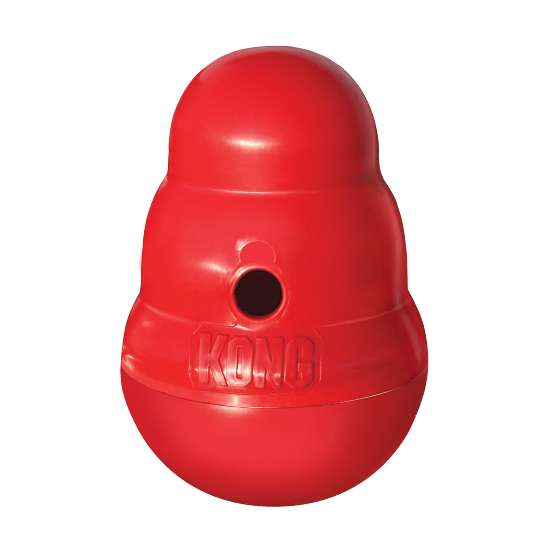 KONG Wobbler - Interactive Dog Toy for Treat Dispensing