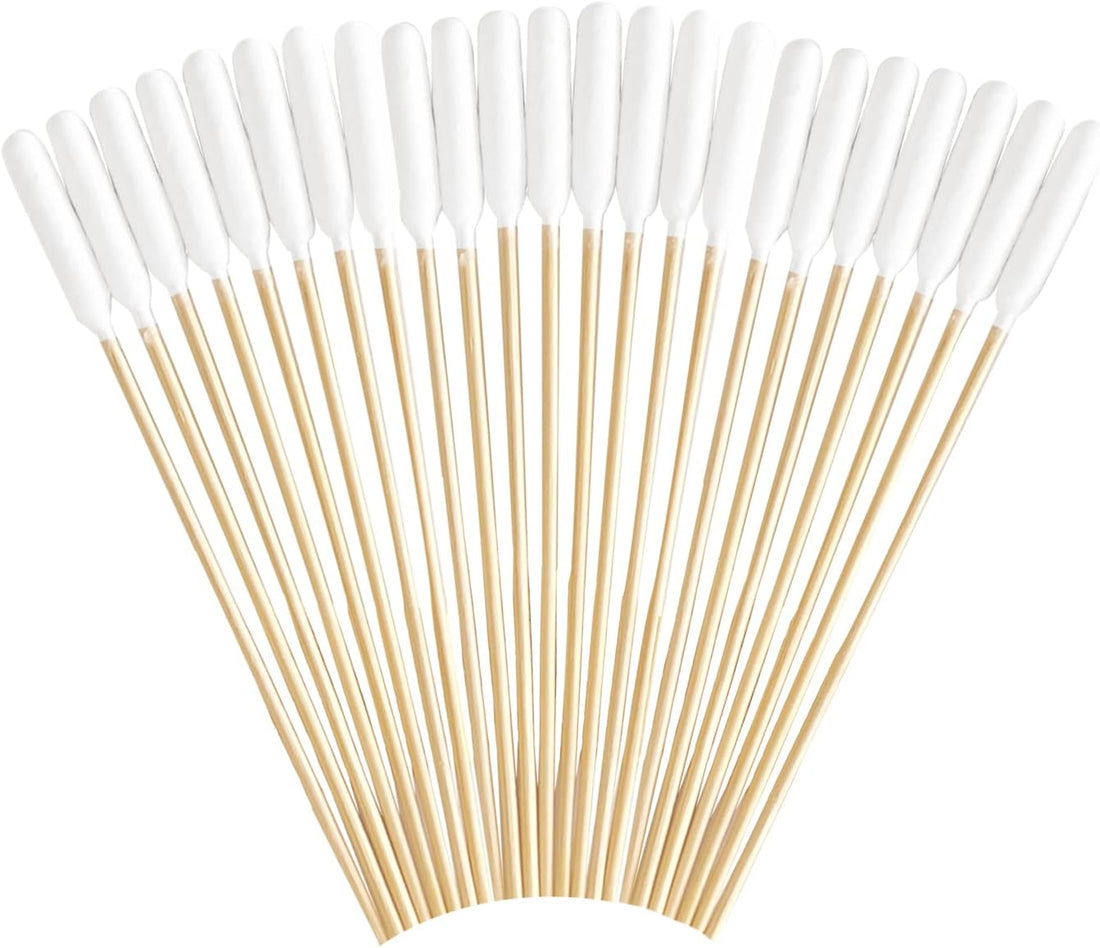 150pcs Large Cotton Swabs,6 Inch Long Large Cotton Buds with Bamboo