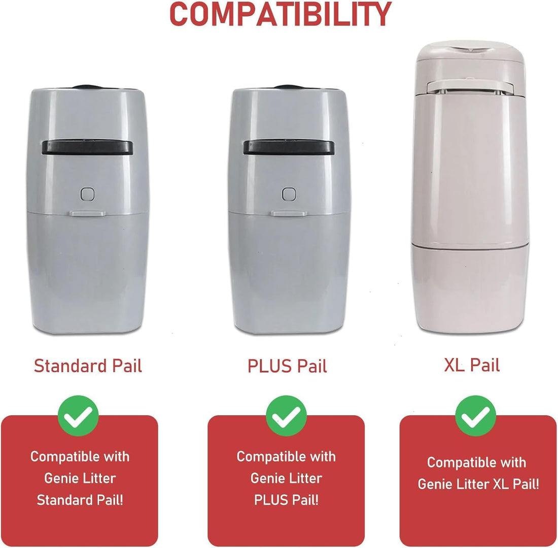 Cat Litter Refill Cartridge Compatible with Litter Cat Genie. 2 Pack