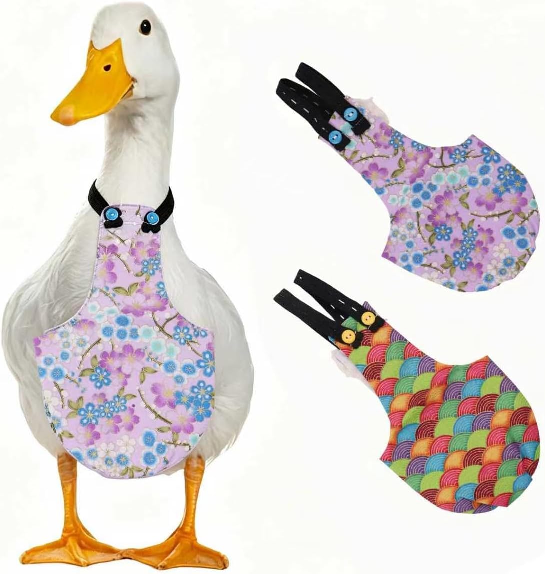 Adjustable Diaper for Pet Geese, Pet Ducks and Pet Chickens