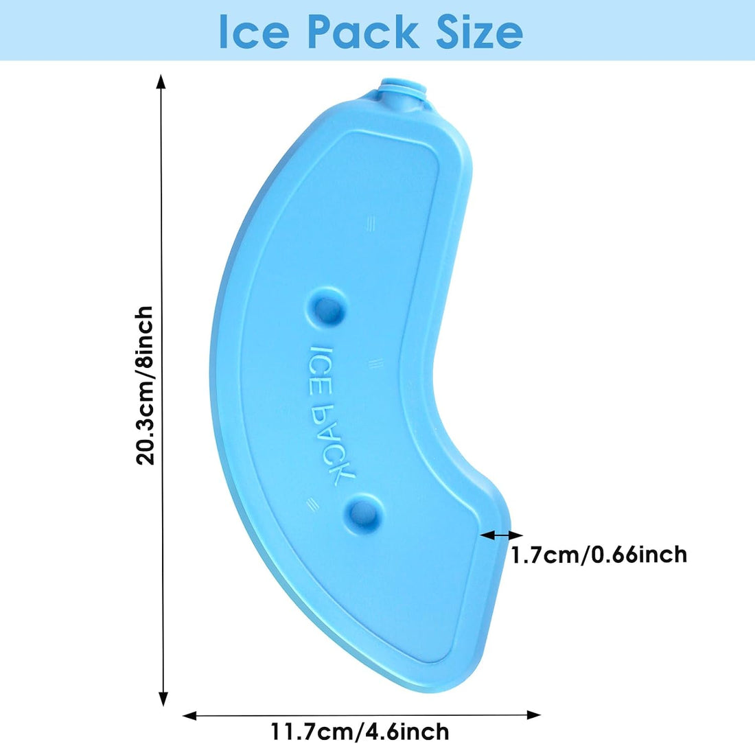 Bsemax 2 Pcs Replacement Ice Packs for Automatic Cat Feeder Wet Food