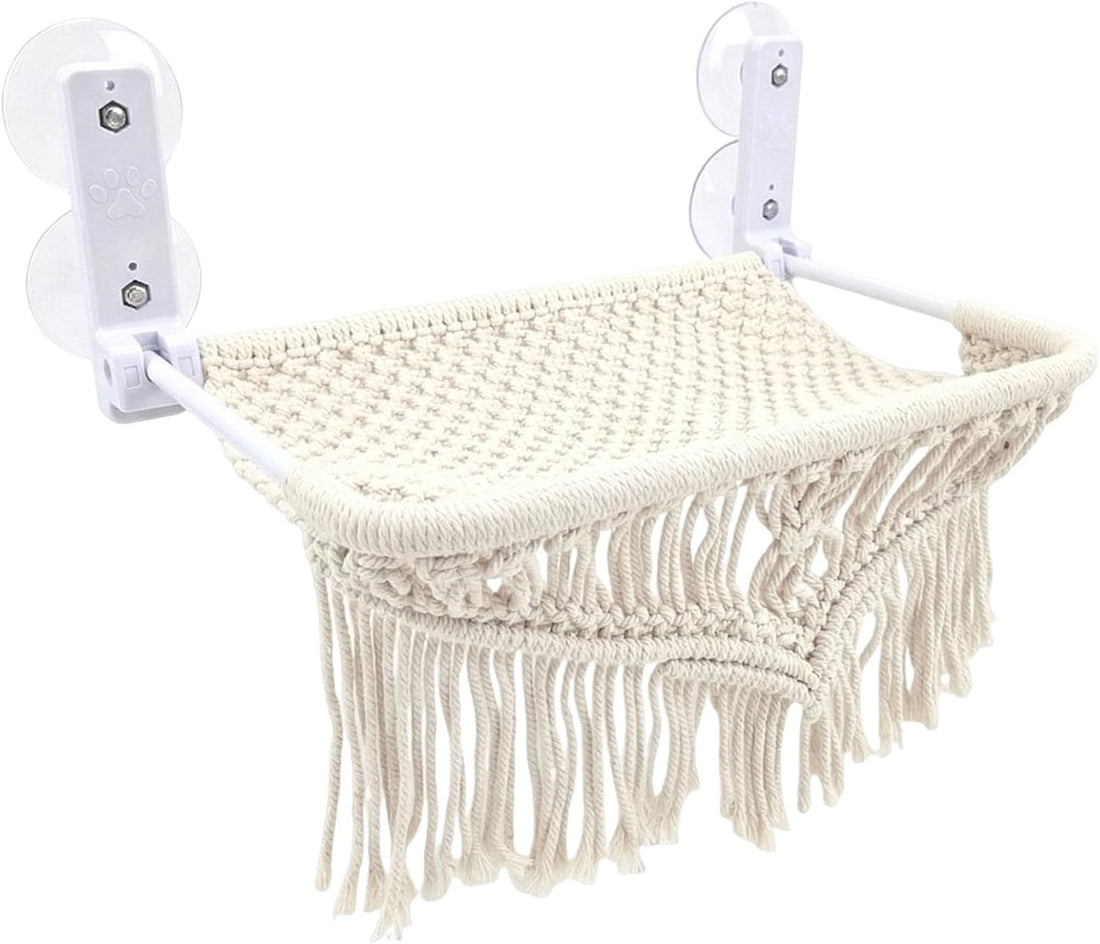 nets Tribe Cat Hammock & Window Perch w/ 4 Suction Cups