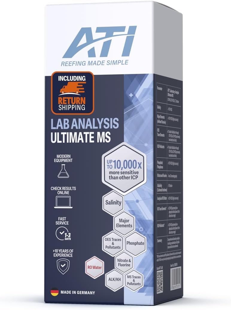 ATI ICP Lab Analysis Pro for Reef Aquariums - Old Version