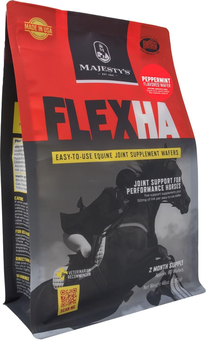 Majesty's Flex HA Wafers - Superior Performance Horse/Equine Joint