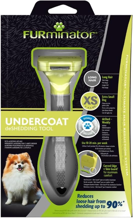 FURminator Undercoat deShedding Tool for Small Animals,Pink